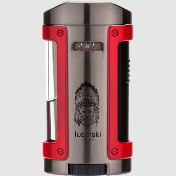 Lubinski cigar lighter, red, 6
