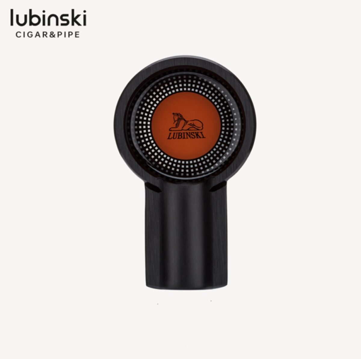 Lubinski ashtray for 1 cigar, black - burgundy