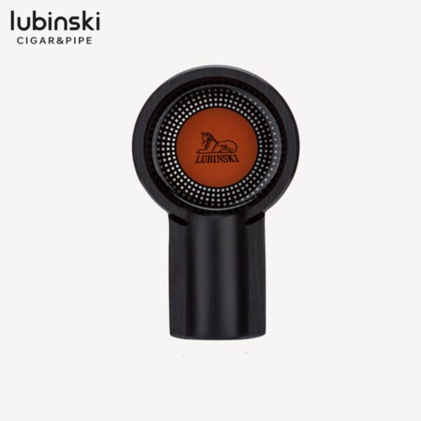 Lubinski ashtray for 1 cigar, black - burgundy
