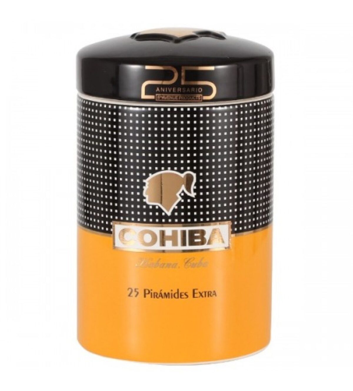 Humidor Cohiba for 20 cigars, black