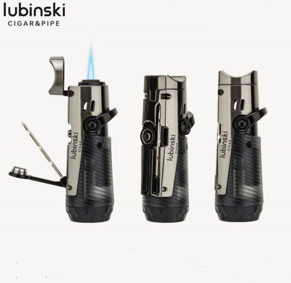Lubinski cigar lighter, GunMetal, 38