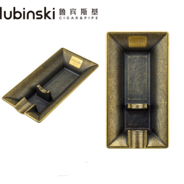 Ashtray for 1 cigar, bronze