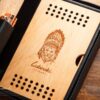 Lubinski travel humidor, black