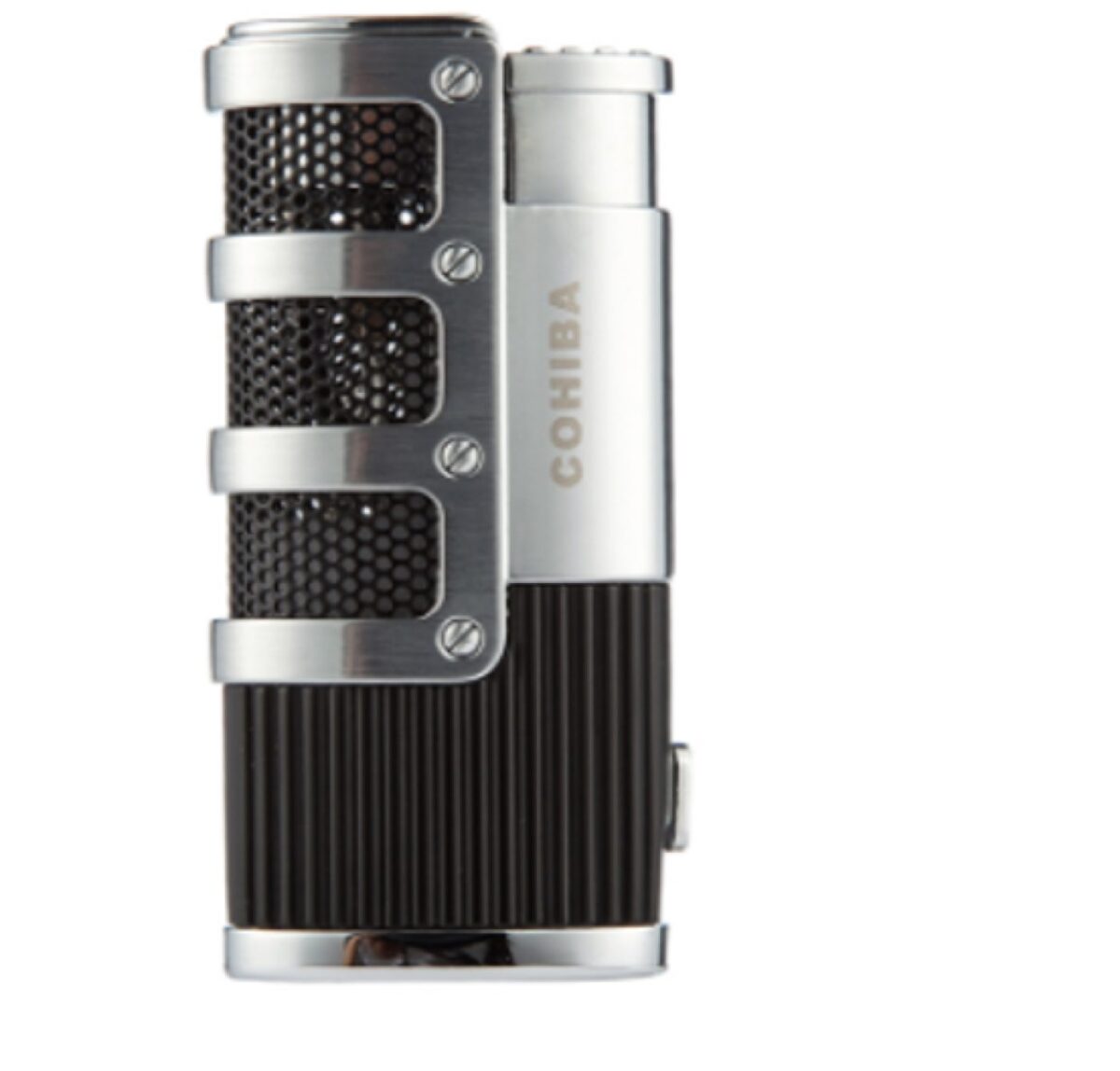 Lubinski lighter for 1 cigar, Cohiba 938, grey