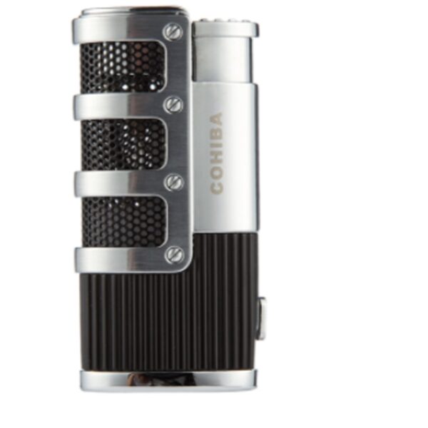 Lubinski lighter for 1 cigar, Cohiba 938, grey