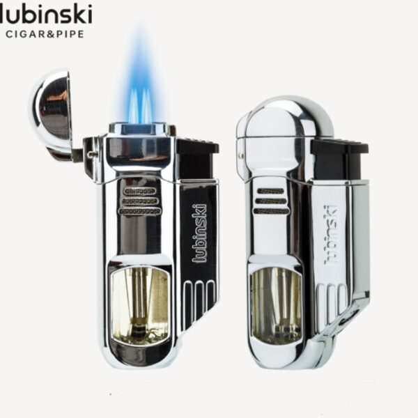 Lubinski cigar lighter, chrome, 27