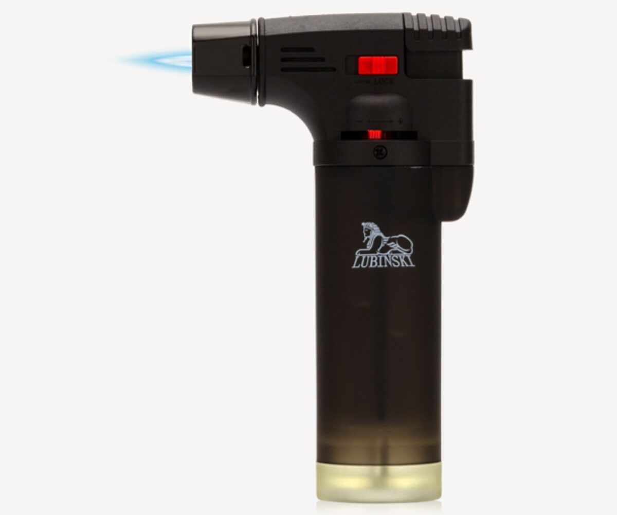 Lubinski cigar lighter, black pistol