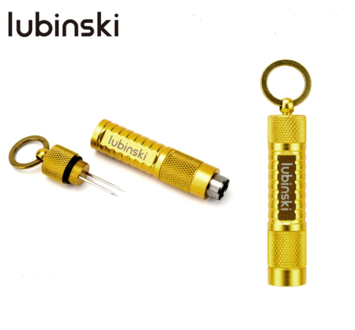 Lubinski punch for 1 cigar, gold