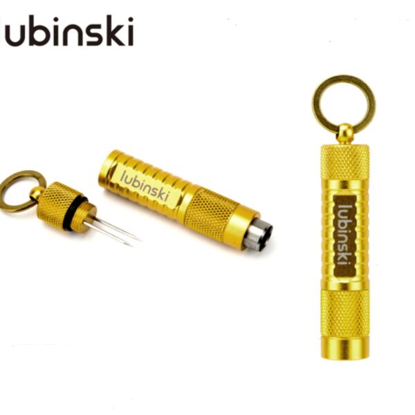 Lubinski punch for 1 cigar, gold