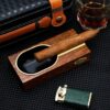 Lubinski ashtray, wood