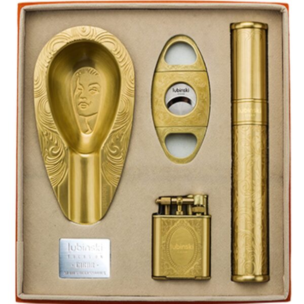 Gift set, gold