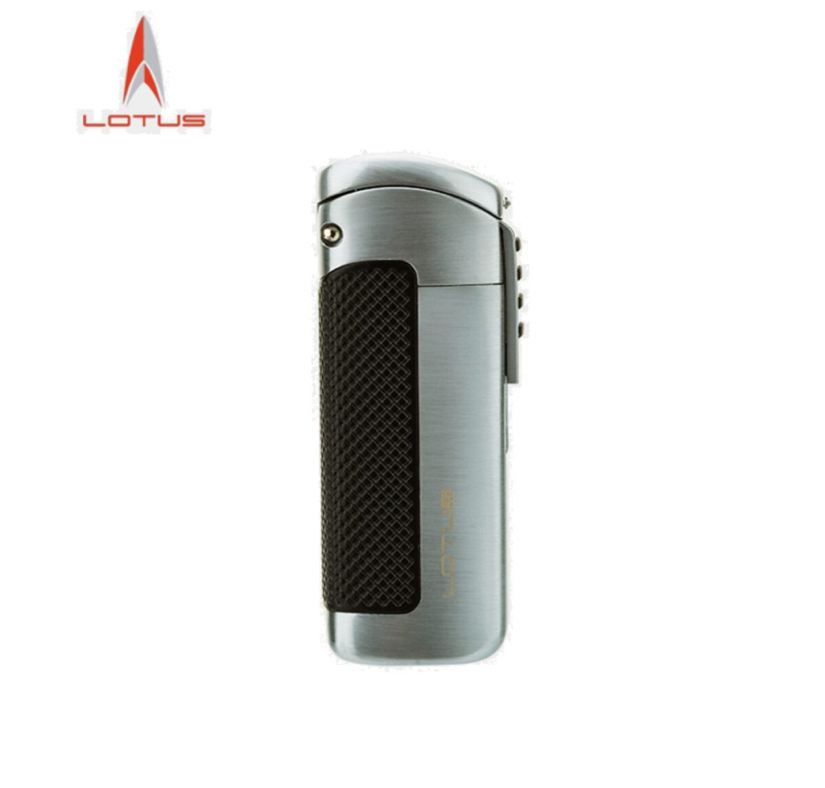 Lotus lighter, grey with carving