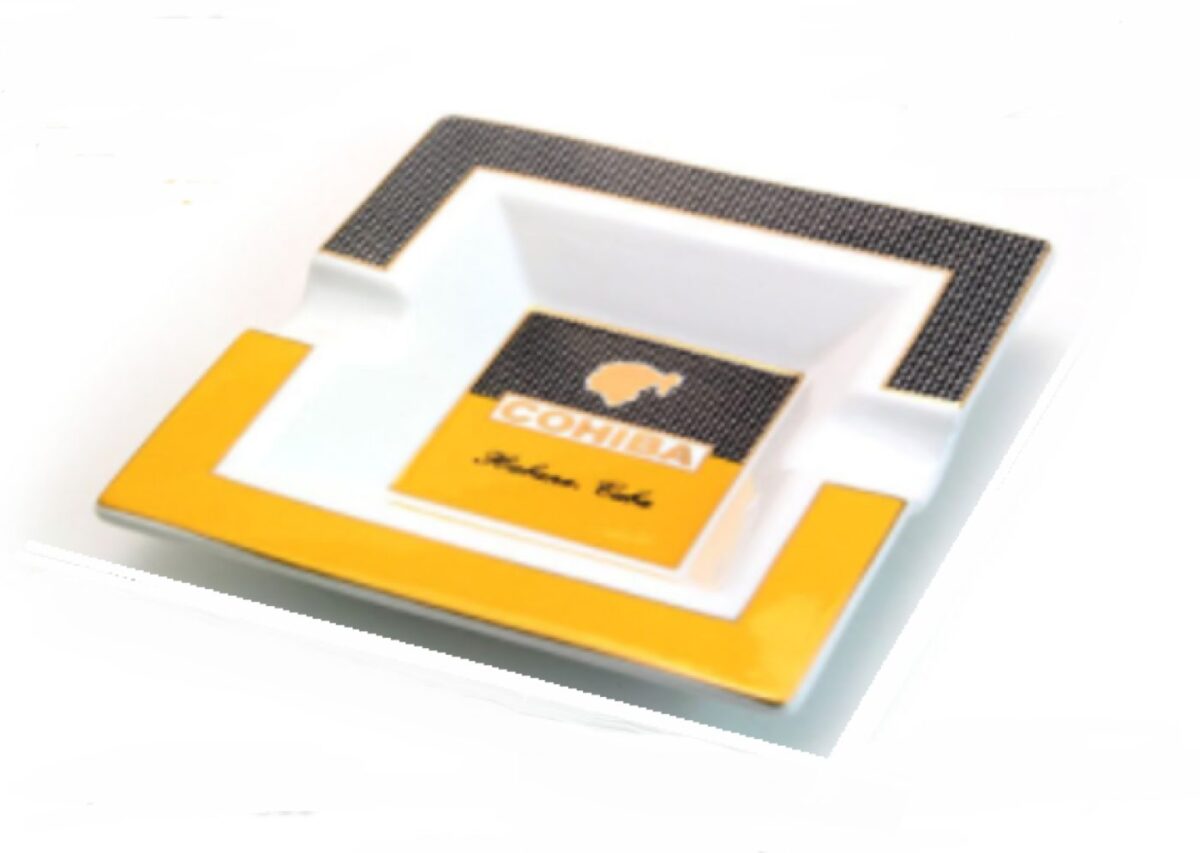 Lubinski ashtray for 2 cigars, cohiba