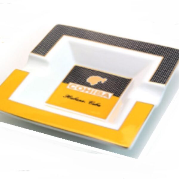 Lubinski ashtray for 2 cigars, cohiba