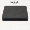 Lubinski travel case for 10 cigars, black leather
