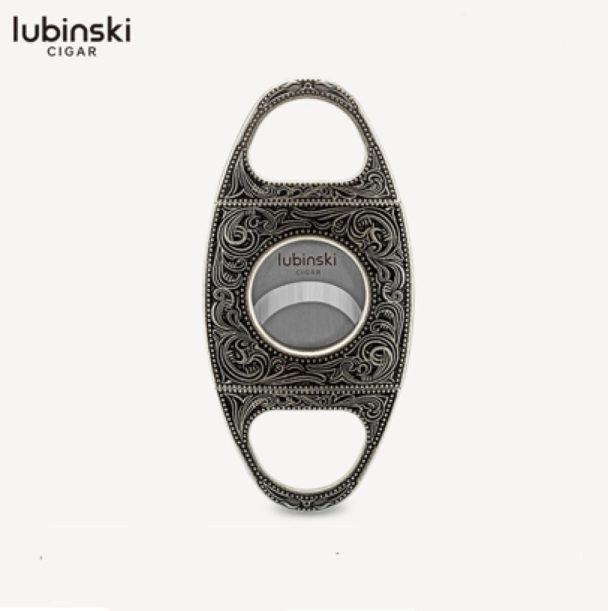 Lubinski cutter, silver, hieroglyphs 2
