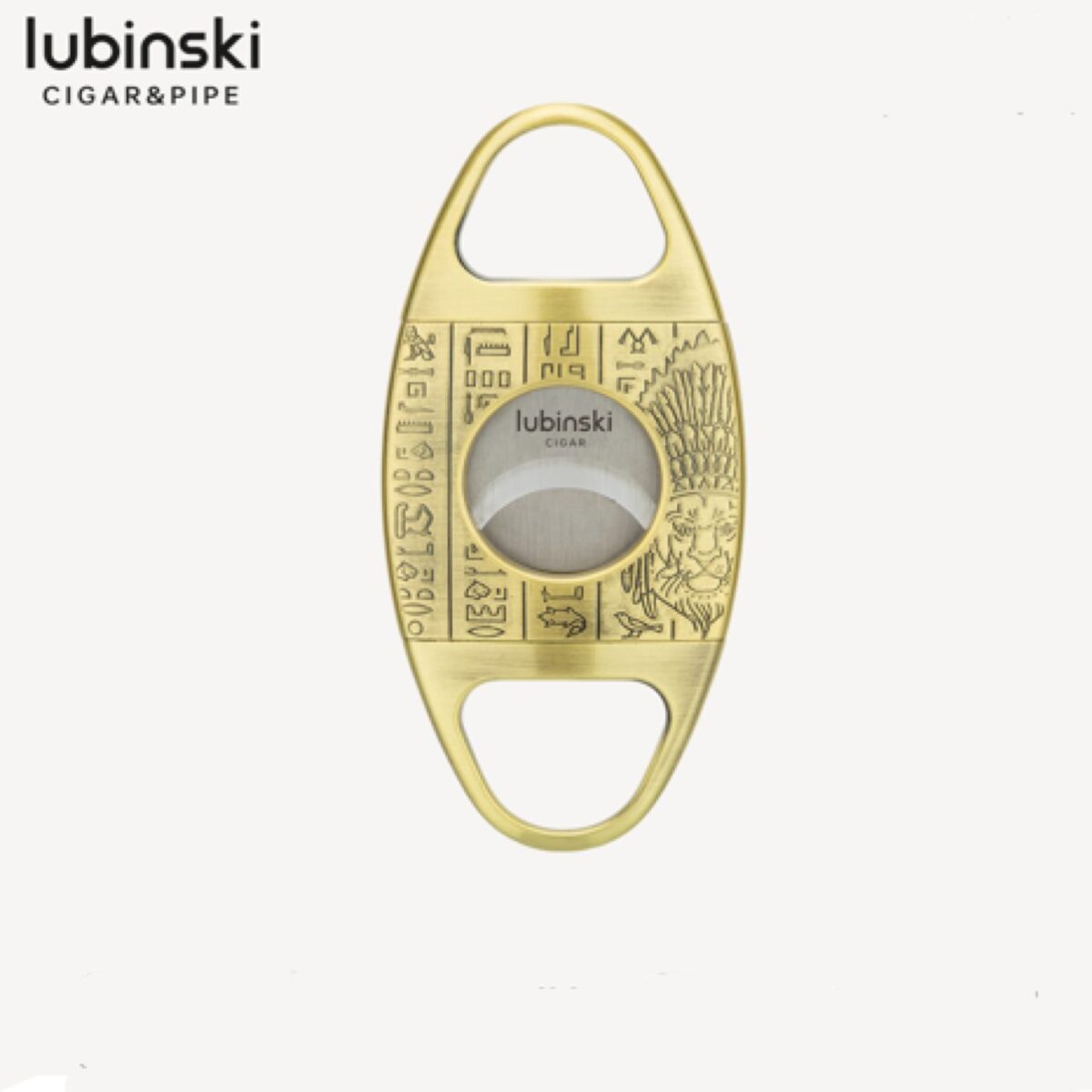 Lubinski cutter, gold, hieroglyphs 1