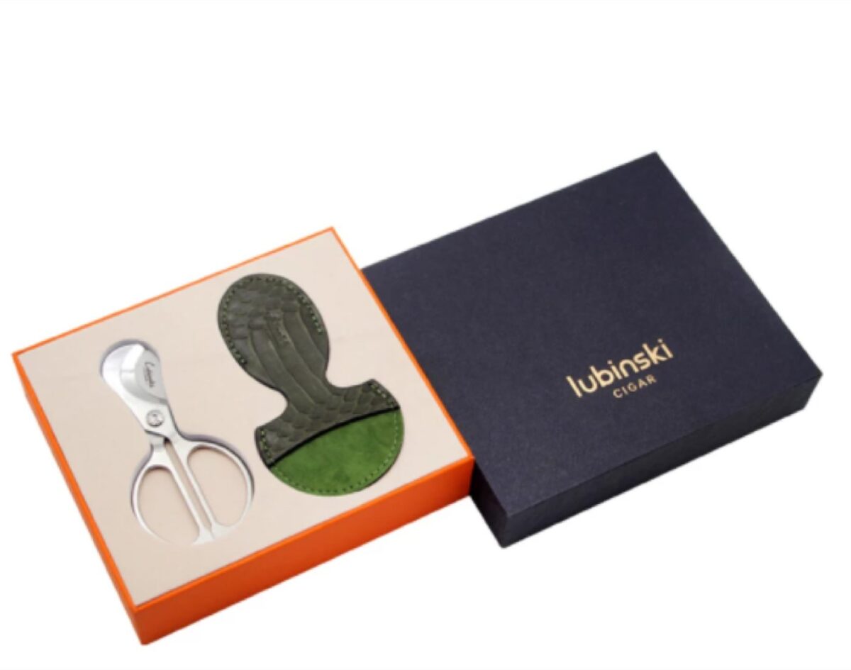 Lubinski gift set (cigar scissors, case)