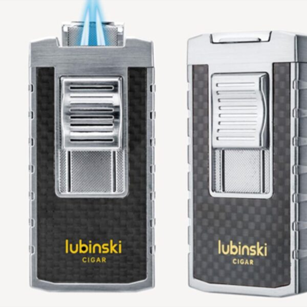Lubinski cigar lighter, light metal