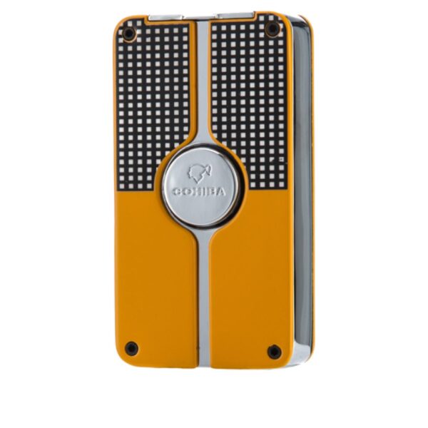 Lubinski lighter for 1 cigar, Cohiba, yellow