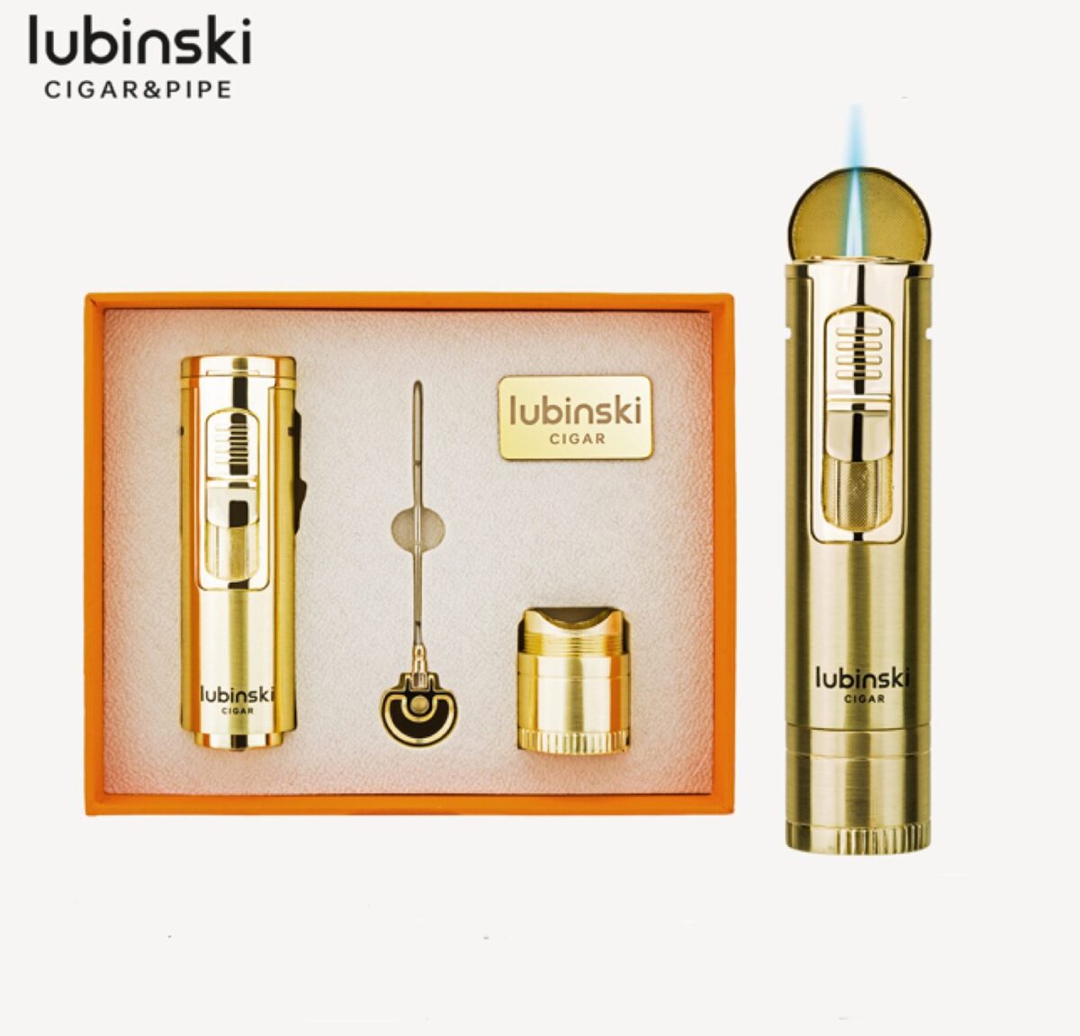 Lubinski gift set, gold