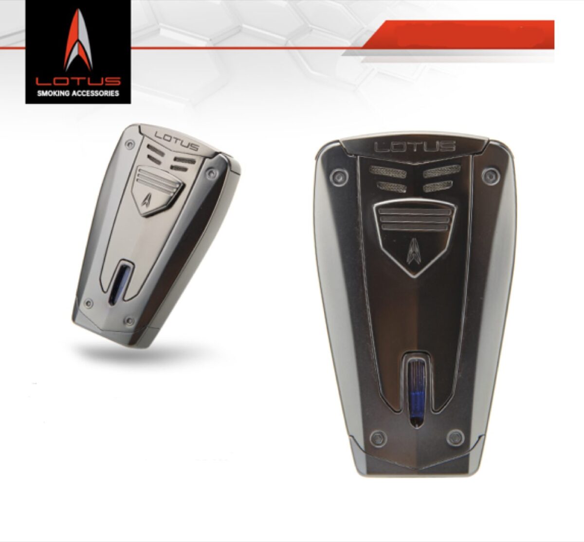Lotus lighter with punch, metal