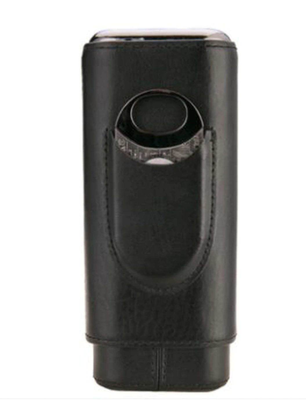 Lubinski case for 2 cigars, black
