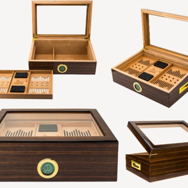 Lubinski humidor, walnut