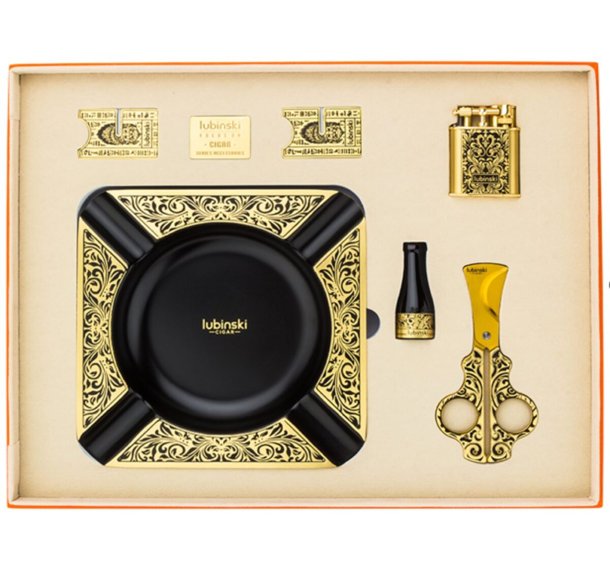 Gift set Lubinskim black - gold