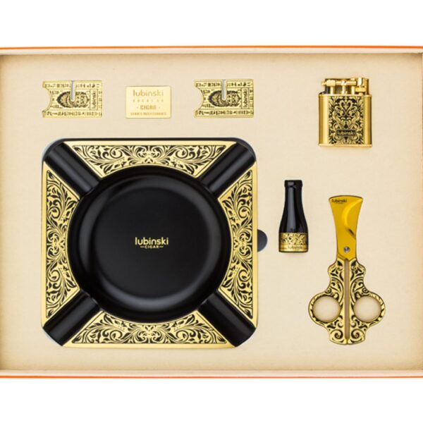 Gift set Lubinskim black - gold