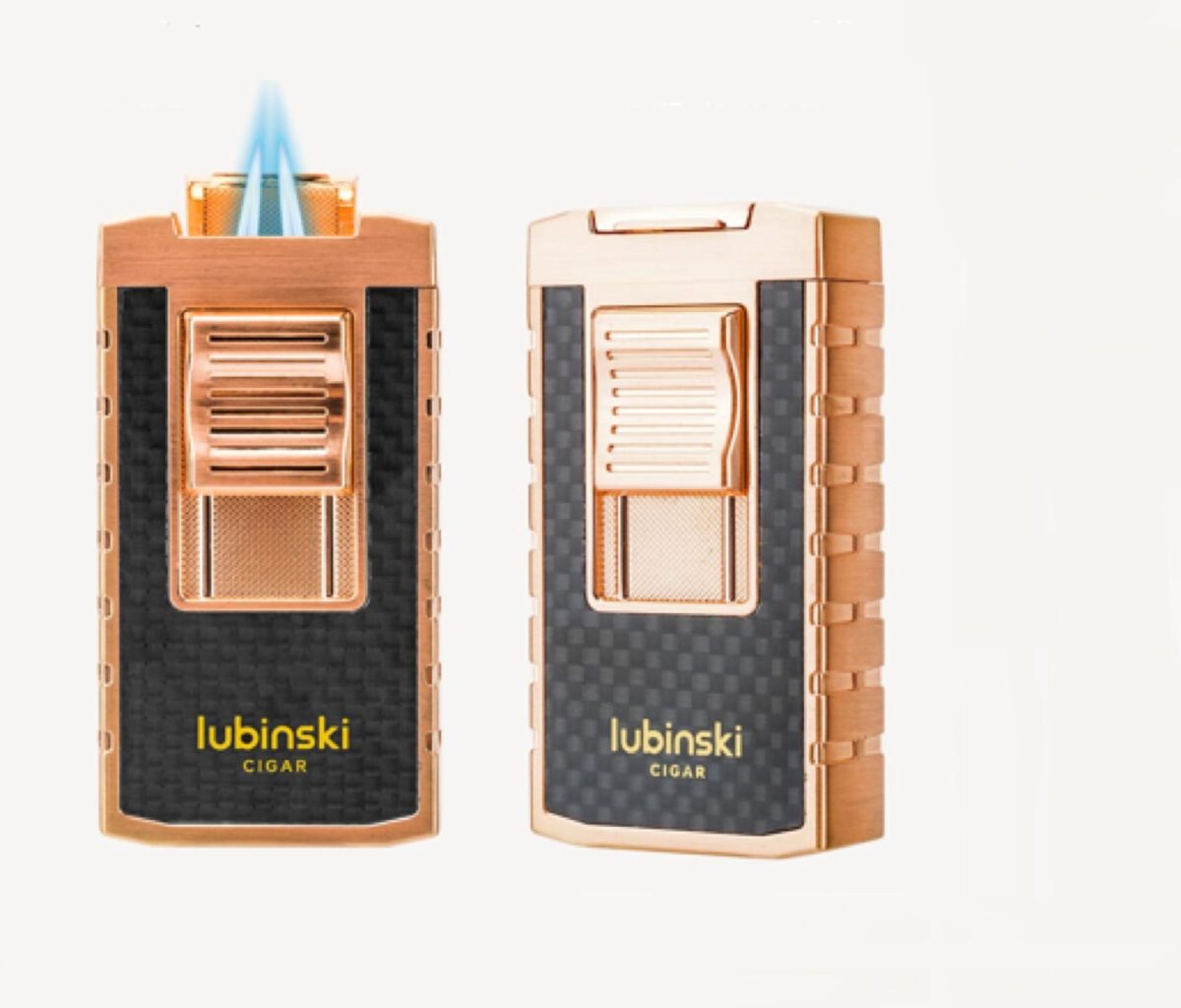 Lubinski cigar lighter, bronze