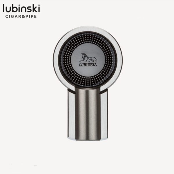 Lubinski ashtray for 1 cigar, grey metallic