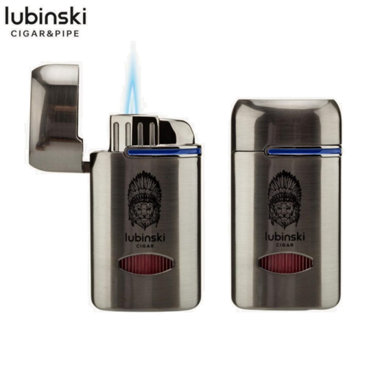 Lubinski cigar lighter, GunMetal, 36