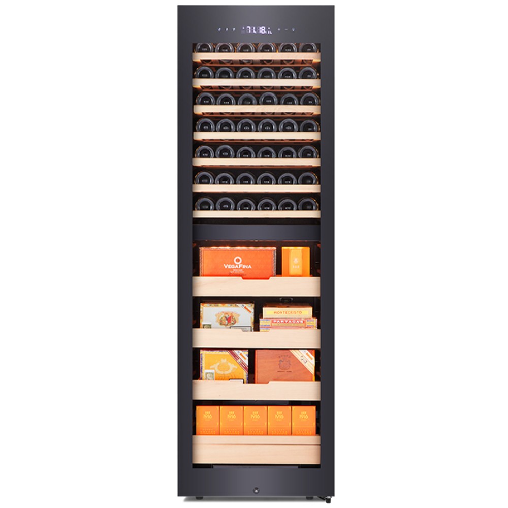 Afidano humidor and wine cabinet CWC-268C2