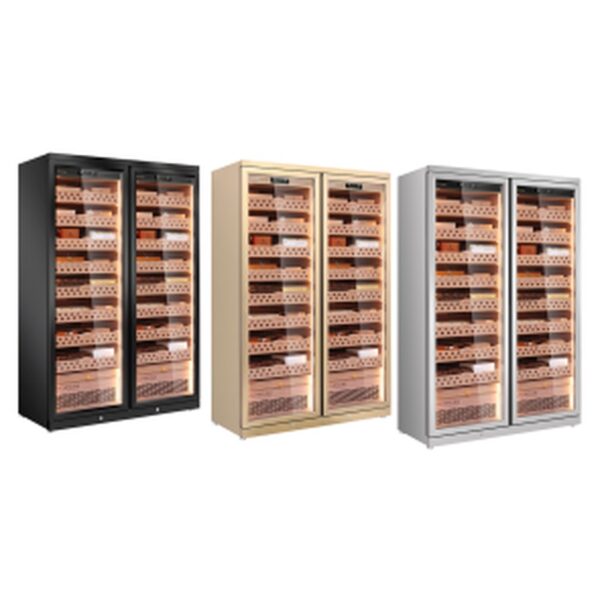 Humidor CD1200-XX, stainless steel