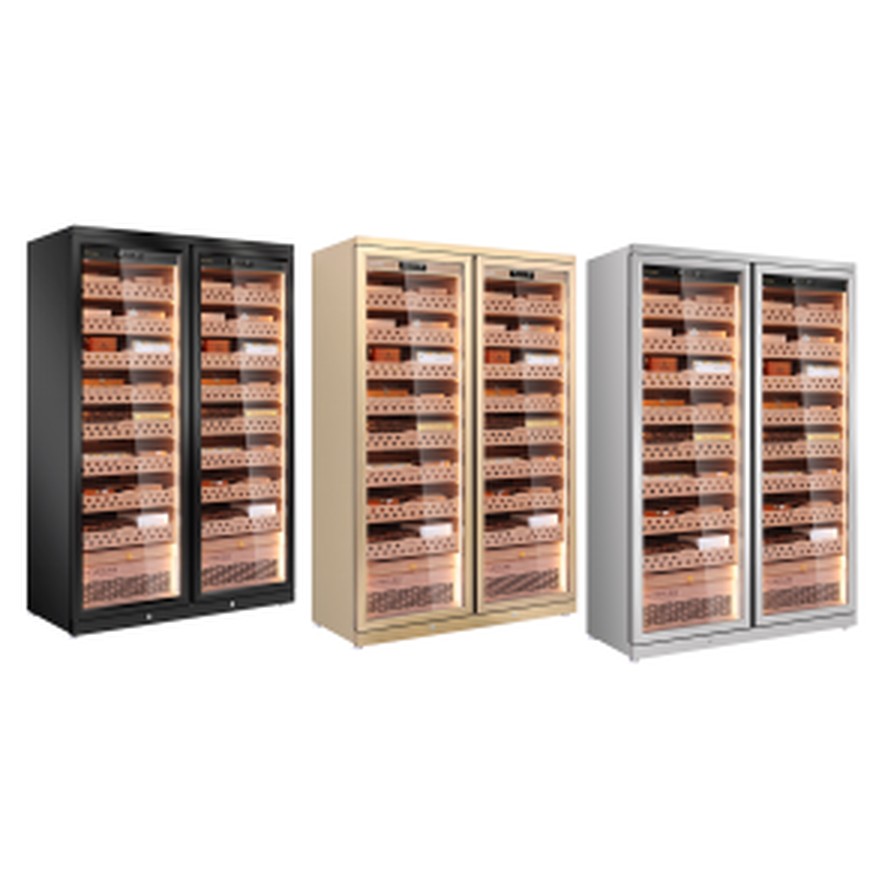 Humidor CD1200-XX, stainless steel